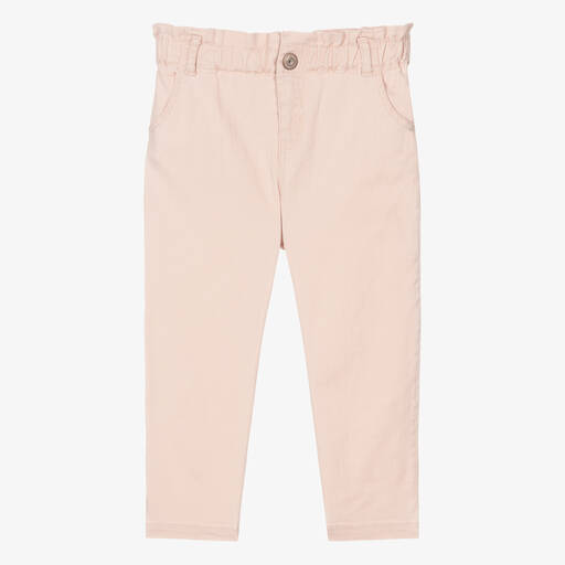 Catimini-Rosa Baumwollhose für Mädchen | Childrensalon Outlet