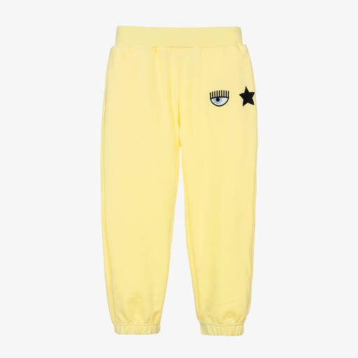 Pants CHIARA FERRAGNI Woman color Yellow