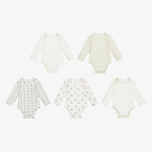 Childrensalon Essentials-Желтые боди (5 шт.) | Childrensalon Outlet