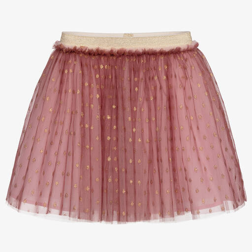 Childrensalon Occasions-Girls Pink Tulle Skirt | Childrensalon Outlet
