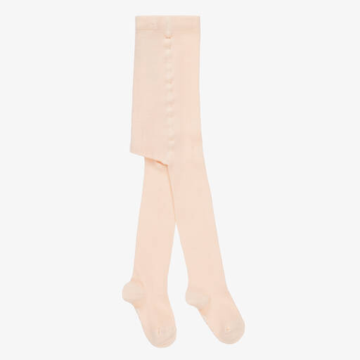 Chloé-Baby Girls Pink Cotton Tights | Childrensalon Outlet