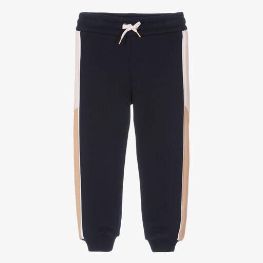 Chloé-Blaue Biobaumwoll-Jogginghose | Childrensalon Outlet