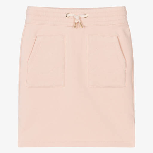 Chloé-تنورة قطن لون زهري للبنات | Childrensalon Outlet