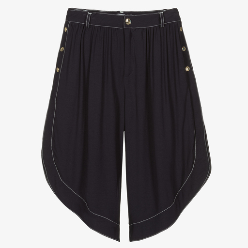 Chloé-Синие кюлоты для девочек-подростков | Childrensalon Outlet