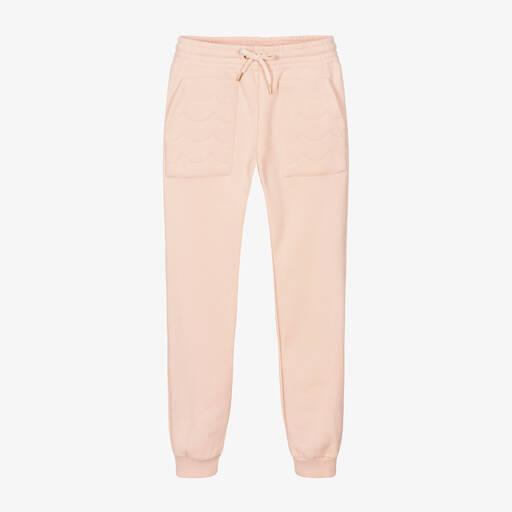 Chloé-Teen Girls Pink Cotton Joggers | Childrensalon Outlet