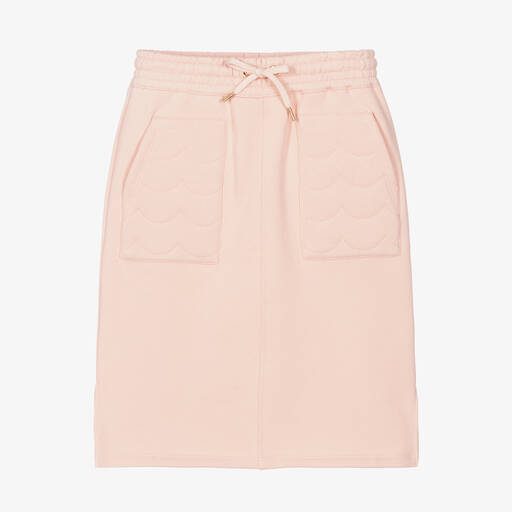 Chloé-Teen Girls Pink Cotton Skirt | Childrensalon Outlet