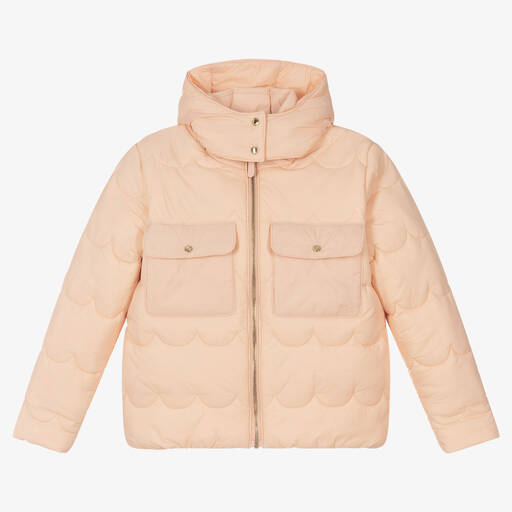Chloé-Teen Girls Pink Puffer Jacket | Childrensalon Outlet