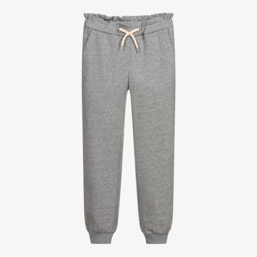 Chloé-جوغرز تينز بناتي قطن عضوي لون رمادي | Childrensalon Outlet