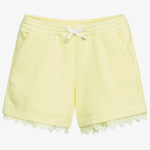 Chloé-Short jaune Ado | Childrensalon Outlet