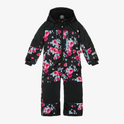 Deux par Deux-Girls Floral Winter Adventure Set | Childrensalon Outlet