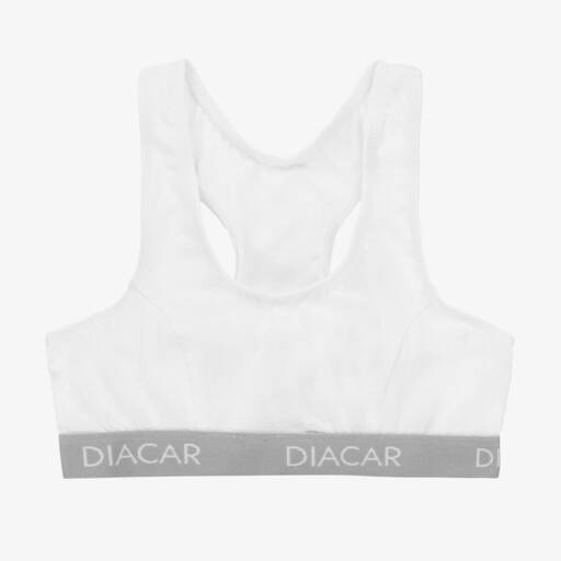 Diacar-Girls Soft White Racerback Top | Childrensalon Outlet