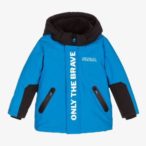 Diesel-Голубая лыжная куртка | Childrensalon Outlet