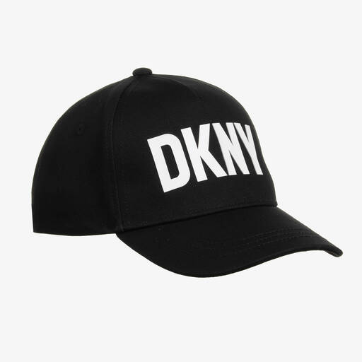 DKNY-Черная парусиновая бейсболка | Childrensalon Outlet