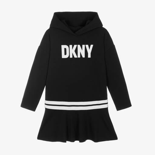 DKNY-Robe noire Ado | Childrensalon Outlet