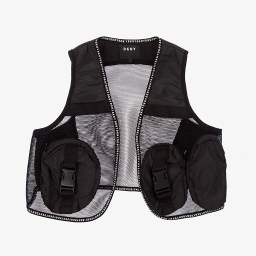 DKNY-Teen Black Utility Jacket | Childrensalon Outlet