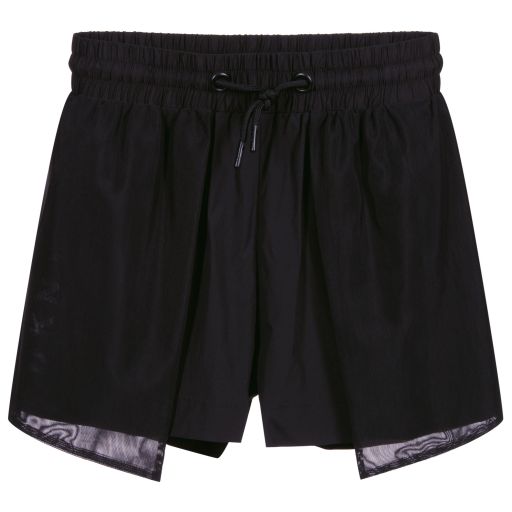 DKNY-Teen Girls Black Logo Shorts | Childrensalon Outlet