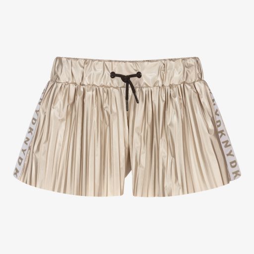 DKNY-Short doré Ado fille | Childrensalon Outlet