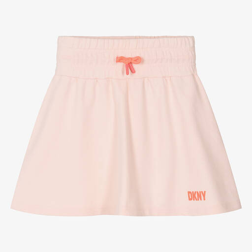 DKNY-Teen Girls Pink Cotton Skirt | Childrensalon Outlet