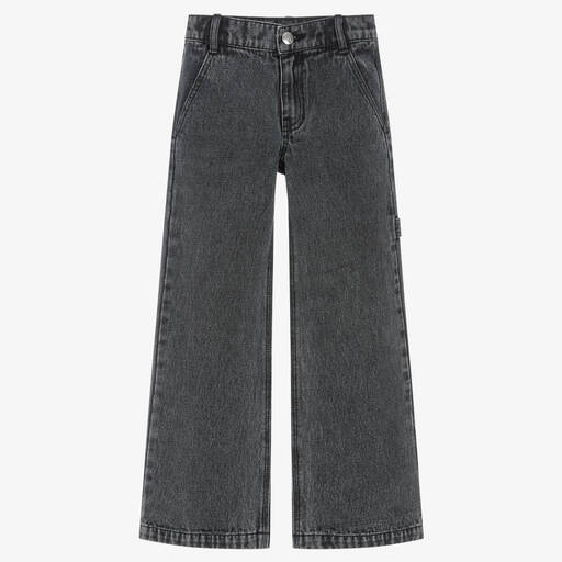 DKNY-Teen Girls Washed Black Denim Jeans | Childrensalon Outlet