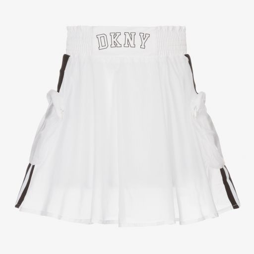 DKNY-White Parachute Nylon Skirt | Childrensalon Outlet