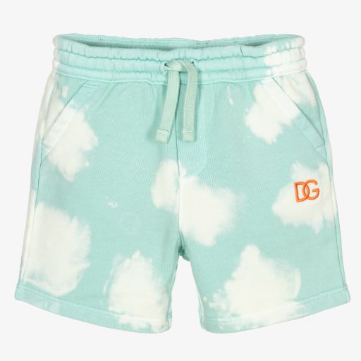 Dolce & Gabbana-Short bleu Bébé garçon | Childrensalon Outlet