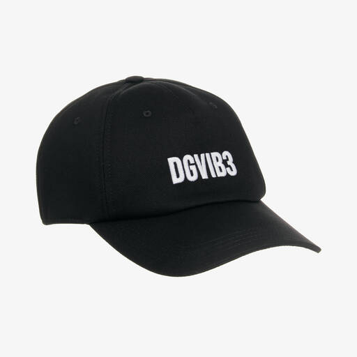Dolce & Gabbana-Boys Black Cotton Cap | Childrensalon Outlet