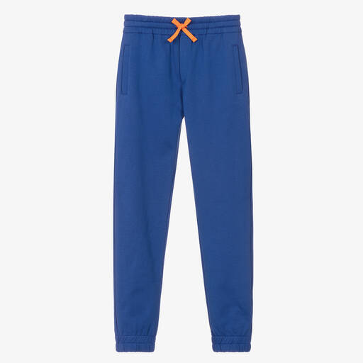 Dolce & Gabbana-Teen Blue Gamers Logo Joggers | Childrensalon Outlet