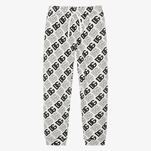 Dolce & Gabbana-Teen Crossover DG Logo Joggers | Childrensalon Outlet