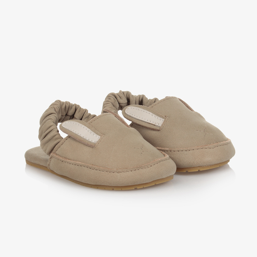 Donsje-حذاء شامواه لون بيج لمرحلة قبل المشي للمواليد | Childrensalon Outlet