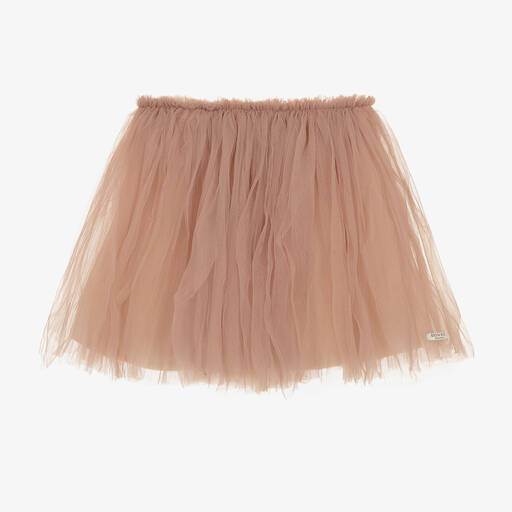 Donsje-Girls Pink Tulle Skirt | Childrensalon Outlet