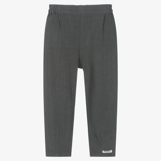 Donsje-Grey Casual Trousers | Childrensalon Outlet
