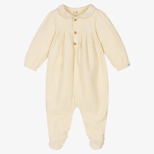 Donsje-أفرول بيبي غرو قطن عضوي لون عاجي للأطفال | Childrensalon Outlet