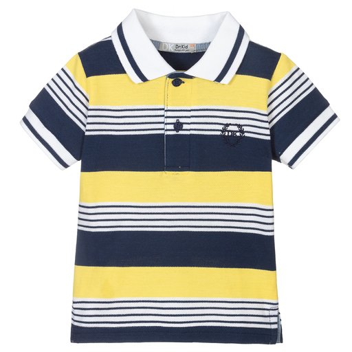Dr. Kid-Baby Boys Cotton Polo Shirt | Childrensalon Outlet