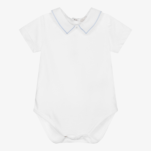 Dr. Kid-Baby Boys White Bodysuit | Childrensalon Outlet