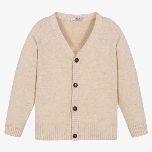 Dr. Kid-Beige Strickjacke für Mädchen | Childrensalon Outlet