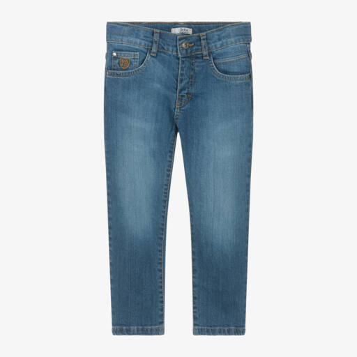 Dr. Kid-Boys Slim Blue Denim Trousers | Childrensalon Outlet
