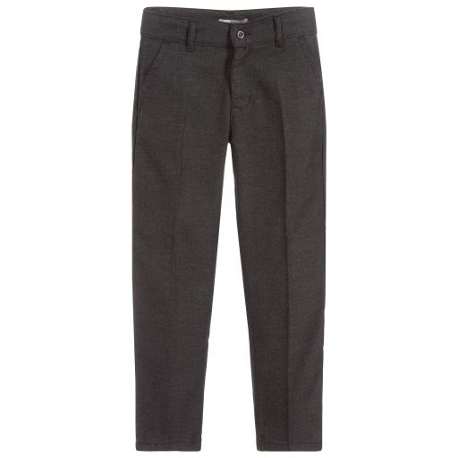 Dr. Kid-Boys Smart Grey Trousers | Childrensalon Outlet