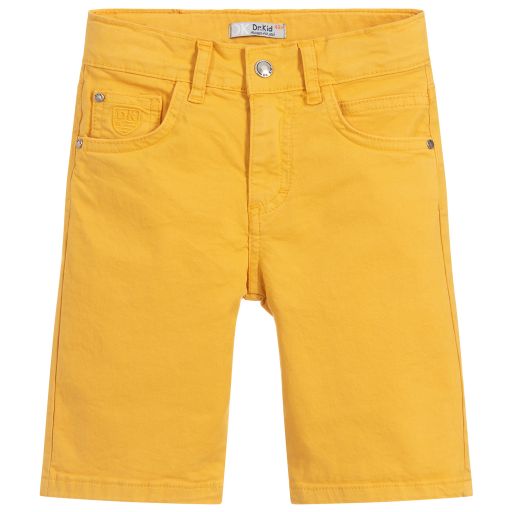 Dr. Kid-Boys Yellow Bermuda Shorts | Childrensalon Outlet