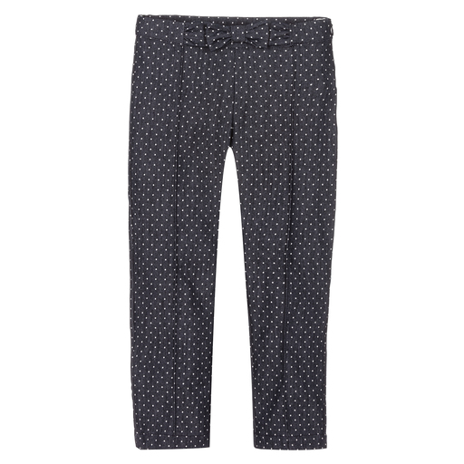 Dr. Kid-Girls Blue Cotton Trousers | Childrensalon Outlet