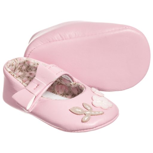 Dr. Kid-Girls Pink Pre-Walker Shoes | Childrensalon Outlet