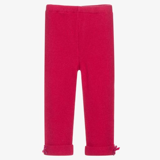 Dr. Kid-Girls Pink Wool Blend Leggings | Childrensalon Outlet