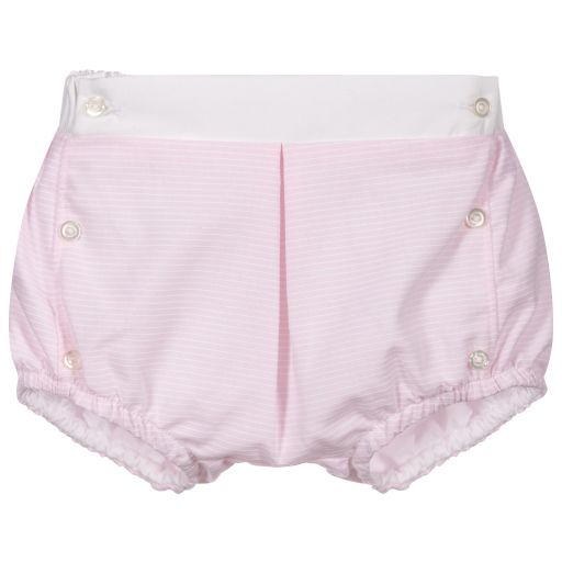 Dr. Kid-Pink & White Striped Shorts | Childrensalon Outlet