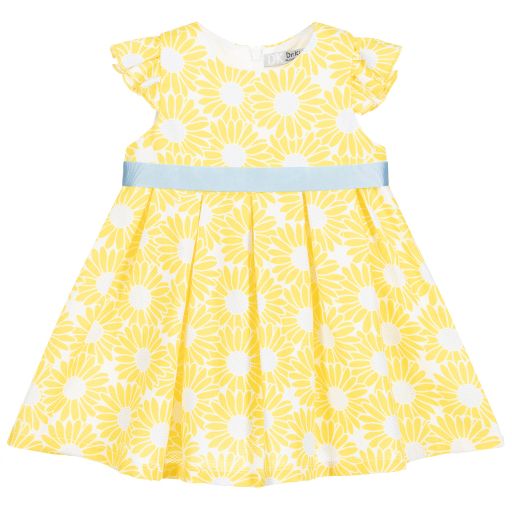 Dr. Kid-Yellow Cotton Dress | Childrensalon Outlet