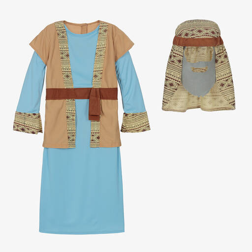 Dress Up by Design-Blue & Beige Shepherd Costume | Childrensalon Outlet