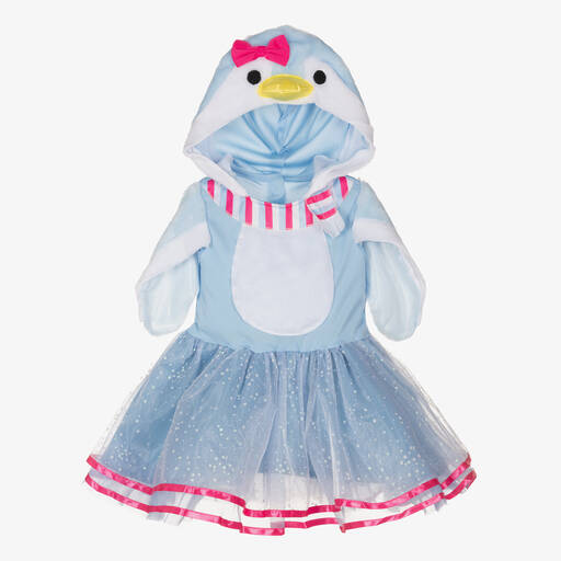 Dress Up by Design-Girls Blue Hooded Penguin Costume | Childrensalon Outlet