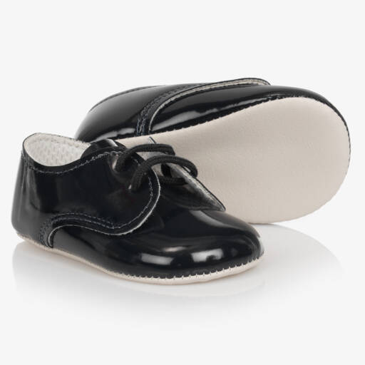 Early Days-Boys Smart Navy Pre-Walkers | Childrensalon Outlet