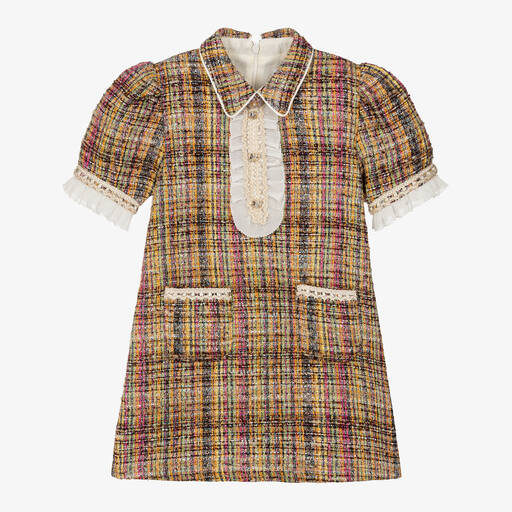 EIRENE-Разноцветное платье из твида | Childrensalon Outlet