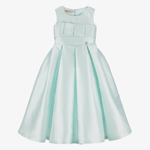 Elie Saab-Girls Elegant Silk Satin Gown | Childrensalon Outlet