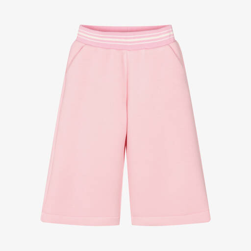 Elie Saab-Girls Pink Neoprene Trousers | Childrensalon Outlet