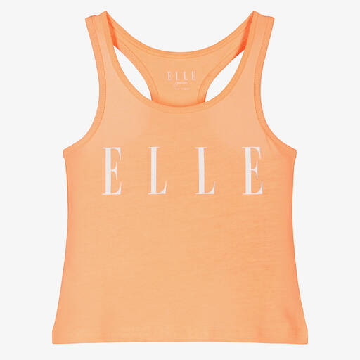 Elle-Girls Orange Vest Top | Childrensalon Outlet